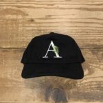 AIME LEON DORE//OLIVE A MOLESKIN SNAPBACK CAP BLACK