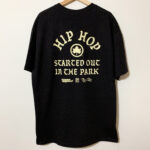 NYC Parks×HIP HOP 50 LIVE//STARTED OUT IN THE PARK "PARK JAMS" TEE BLACK