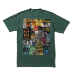 【11月中旬発送予定】NEVER CERTIFIED//CLASSIC FLYERS TEE VINTAGE GREEN【予約商品】