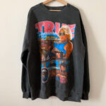 NEVER CERTIFIED//TR VINTAGE HOMAGE CREW NECK SWEAT VINTAGE BLACK