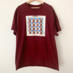 NEVER CERTIFIED//MG STAMPS S/S TEE MAROON