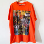 NEVER CERTIFIED//CLASSIC FLYERS TEE ORANGE