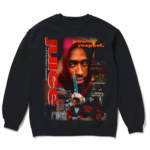 【1月下旬発送予定】NEVER CERTIFIED//PR VINTAGE HOMAGE CREWNECK SWEAT TRUE BLACK【予約商品】