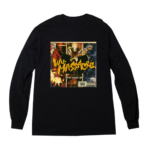 【11月上旬発送予定】NEVER CERTIFIED//MASSACRE L/S TEE BLACK【予約商品】