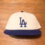 NEW ERA//LOS ANGELES DODGERS RETRO CROWN ADJUSTABLE CAP CHROME/BLUE