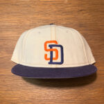 NEW ERA//SAN DIEGO PADRES RETRO CROWN ADJUSTABLE CAP CHROME/NAVY
