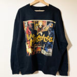 NEVER CERTIFIED//MASSACRE CREWNECK SWEAT BLACK