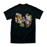 【予約商品】NEVER CERTIFIED//WU MICS LOGO TEE BLACK【4月下旬発送予定】