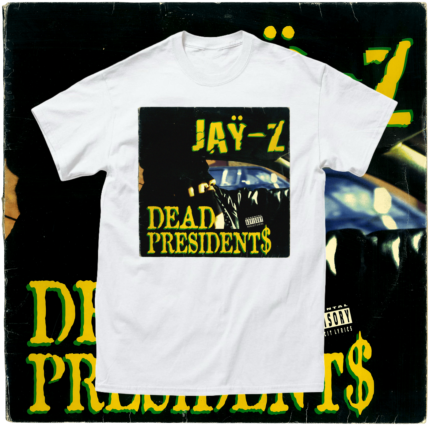 DEAD PRESIDENT MOCK SS WHT JACKET