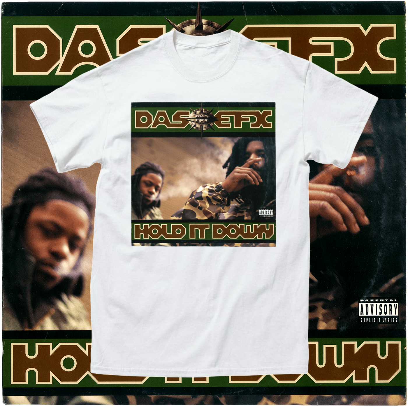HOLD IT DOWN OMOTE MOCK SS WHT JACKET