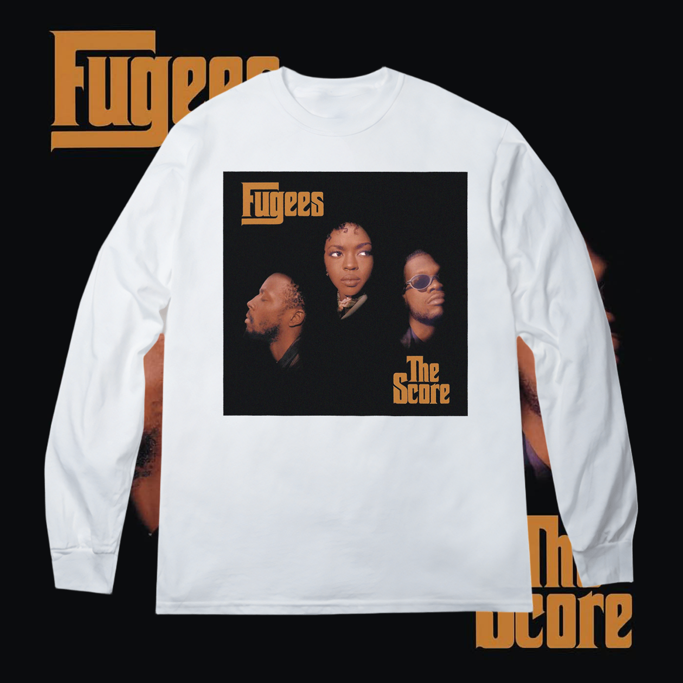 THE SCORE MOCK LS WHT JACKET